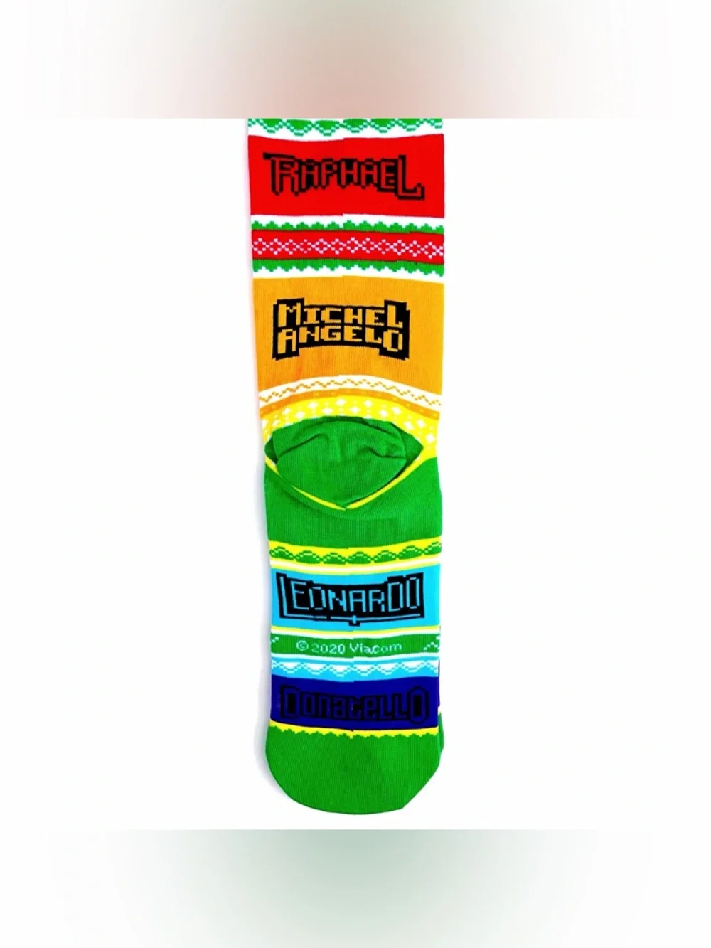 Odd Sox TMNT Crew Socks Bundle 4 Pairs Teenage Mutant Ninja Turtles Krang